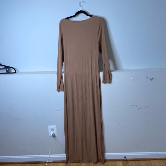 Skims Long Sleeve Soft Lounge Maxi Dress Size 2XL - Picture 7 of 8